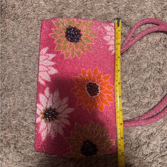 Vintage Beaded Flower Purse - Picture 14 of 14